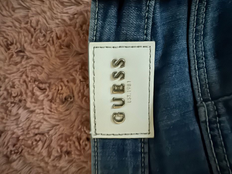 Дънки Guess skinny mid Curve X