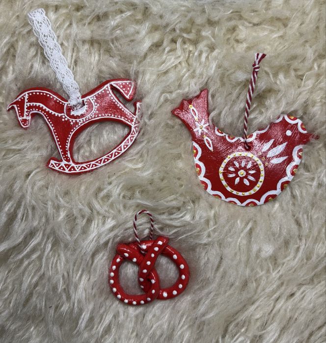 Ёлочные игрушки ручной работы