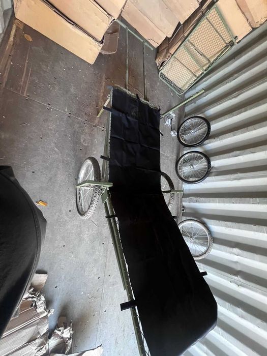 Полевой транспортировочный тележка 2 колеса / Усиленная рама