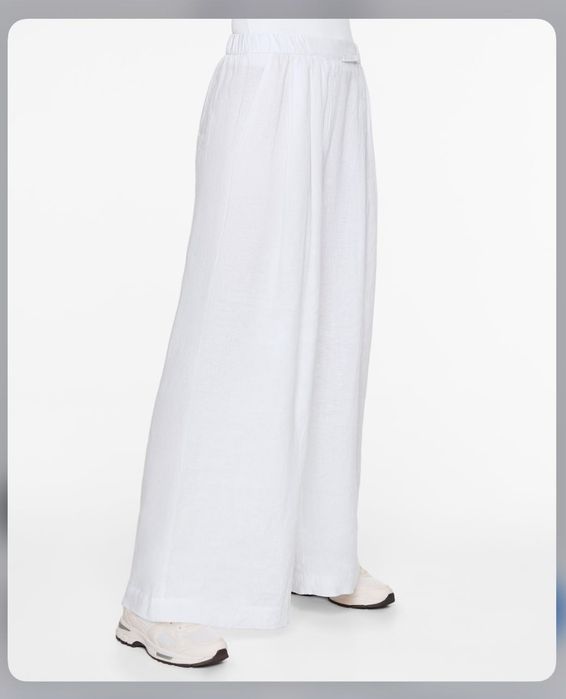 Страхотен ленен панталон Oysho