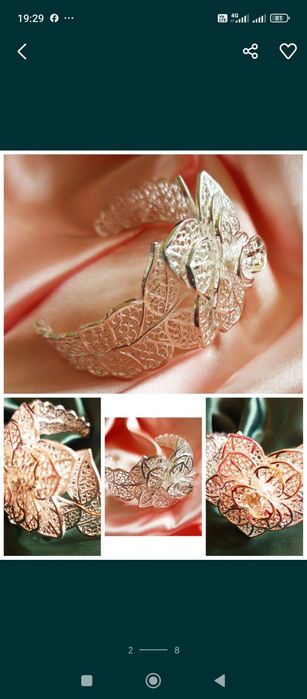 Продам красивые новые серьги и кольца