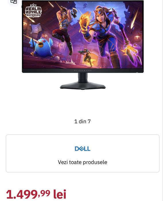 Monitor Gaming ALIENWARE 360Hz