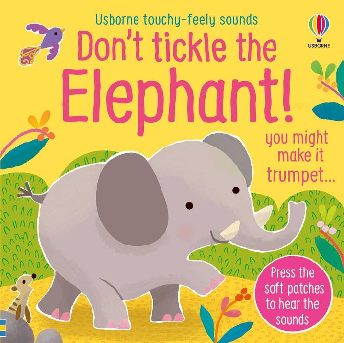 Carti tactile cu sunete Usborne colectia Don't Tickle