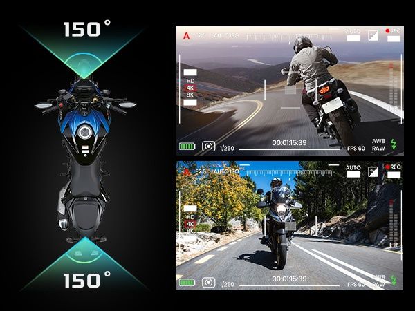 Мото навигация и видеорегистратор с Apple car play и Android Auto