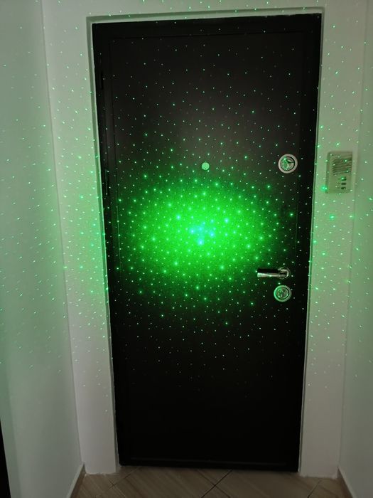 Laser verde ultra puternic Laser 303 – Raza lungă, set complet