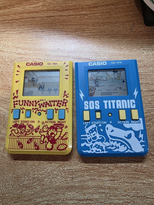 Casio игра sos titanic и funny waiter