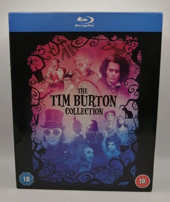 Tim Burton colecția set box blu ray.