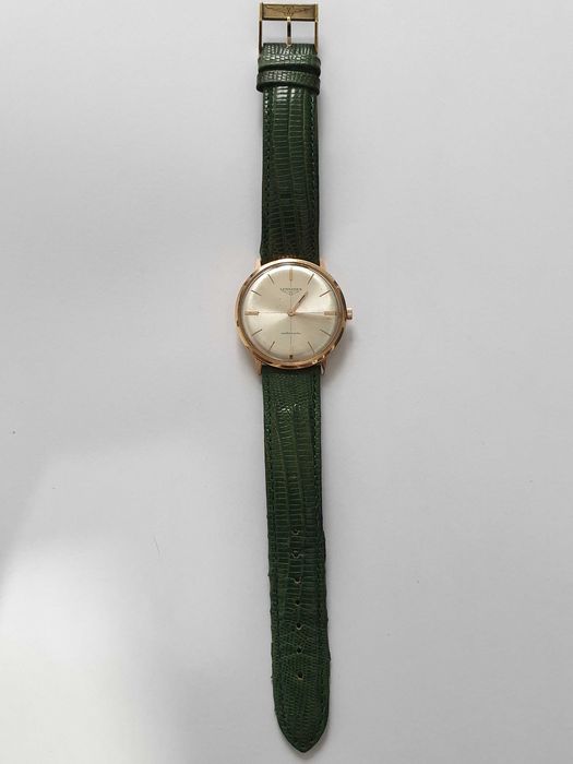 Ceas Longines automatic din aur 18K