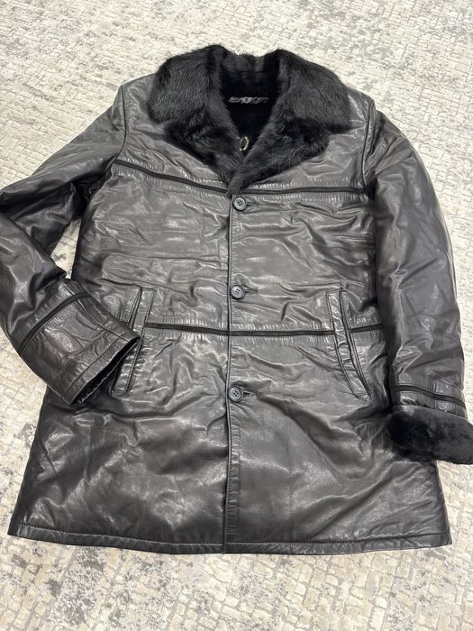 Дубленка мужская натуралка