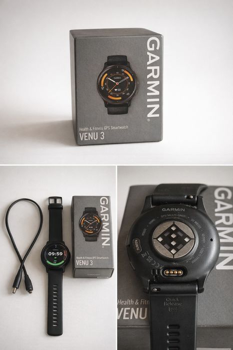 Garmin Venu 3 – stare foarte bună, perfect funcțional