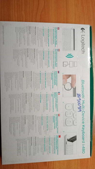 Tastatura Logitech K480. Max 3 device, Bluetooth, folosita.