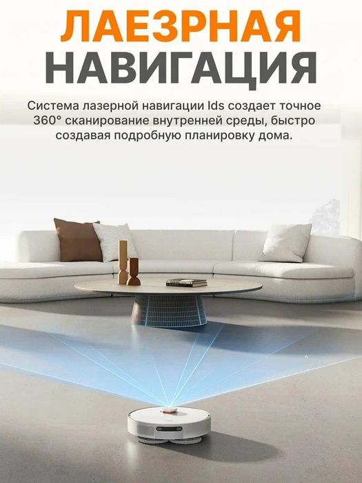 Умный робот пылесос Xiaomi Robot Vacuum S20