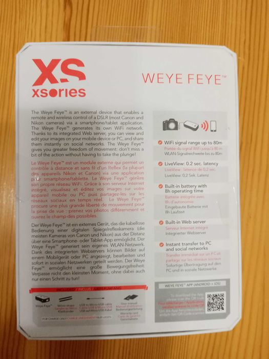 Уаерлес батерия за фотоапарат