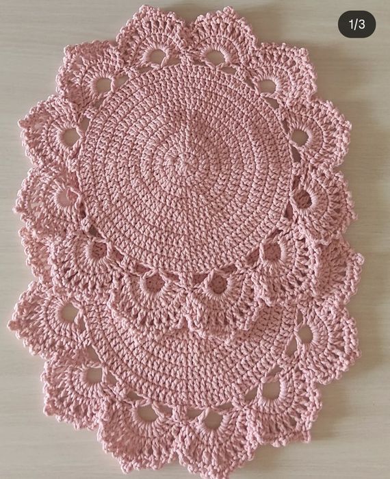 Салфетка вязаная