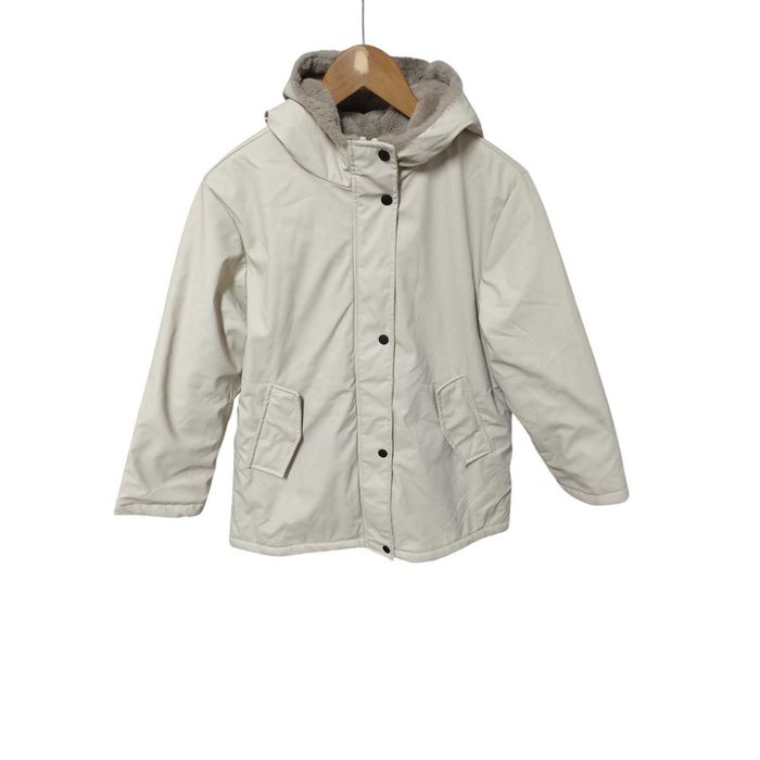 Geacă de Iarnă Premium ZARA Kids, Complet Îmblănită la Interior, Crem – Mărimea 152 (11-12 Ani) | Second Hand Premium 79,00Lei