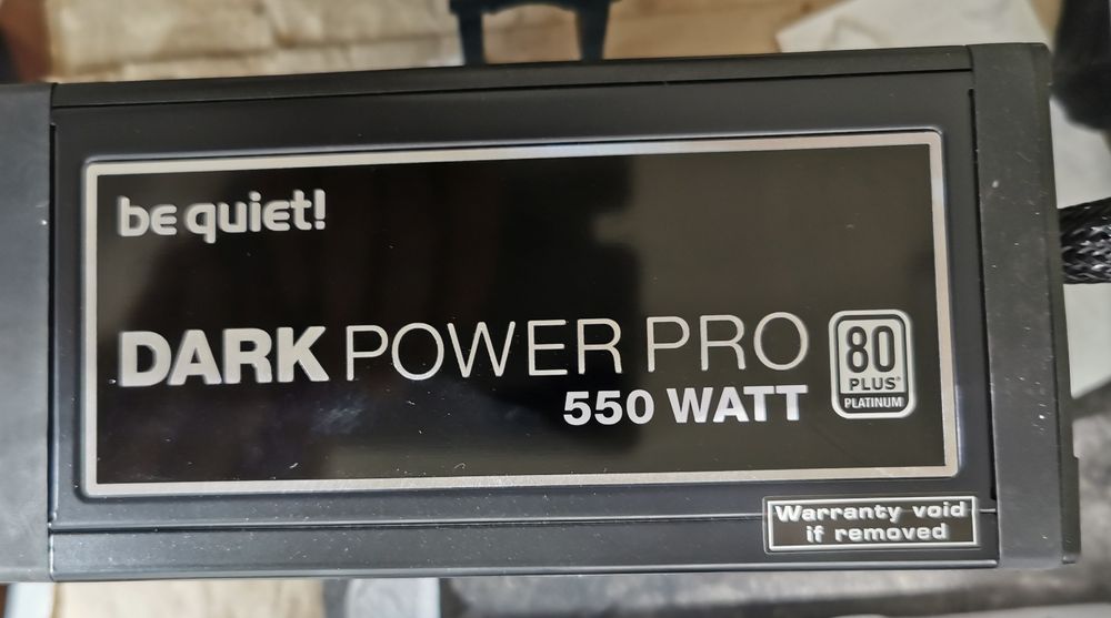 Sursa PC bequiet 550w Dark Power Pro 11 ,80 plus Titanium