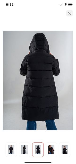 Пуховик размер s