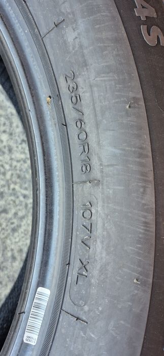 4 anvelope M+S noi Tercelo 235/60/18,dot 2026.Pretul este pe bucata.
