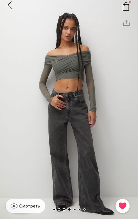 Топ сеточка Pull&Bear Xs