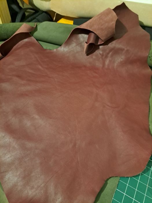 Piele tabacita, piele la metru, marochinarie, hand made, leather