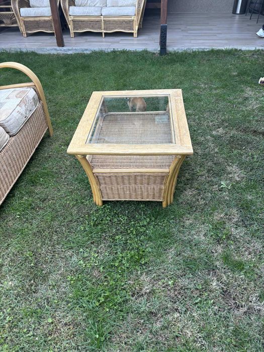 Комплект естествен ратан