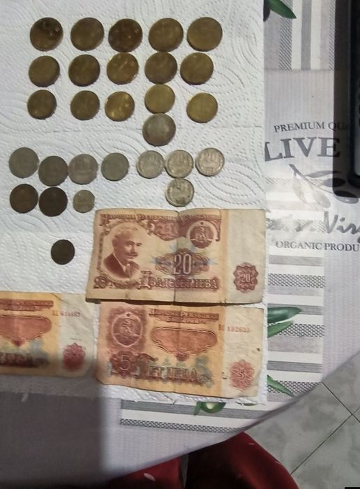 Монети  5стотонки 1981  НРБългария1989,1990г