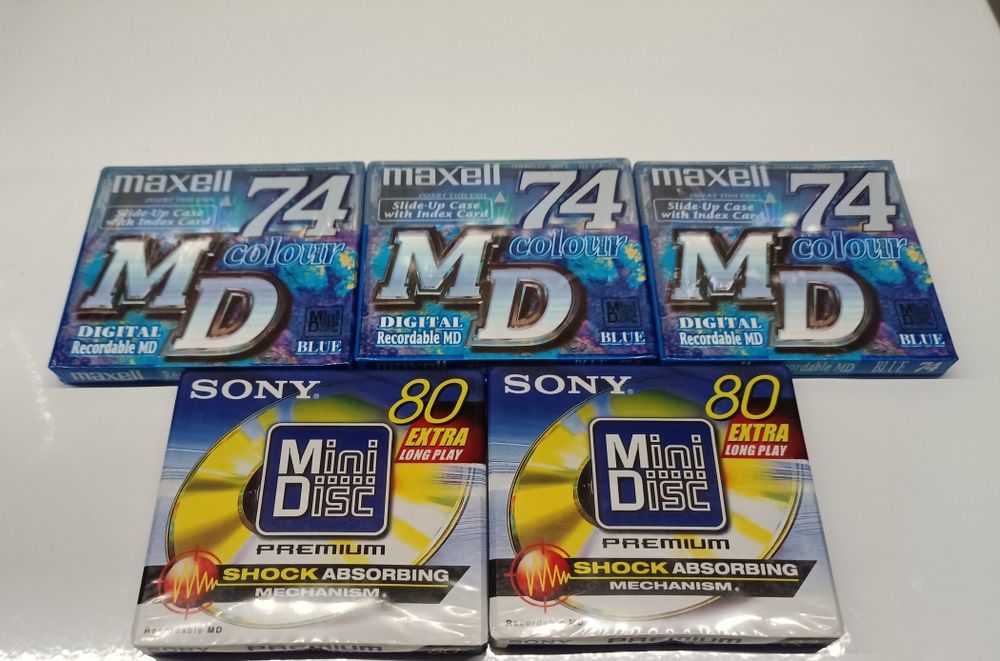 MD Maxell si Sony
