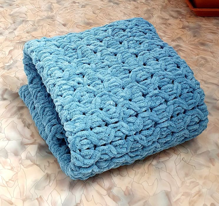 Плед детский, ручная работа