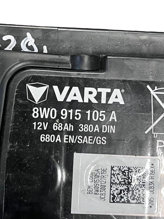 Baterie Originala Audi A5/S5 Ii Sportback F5A 2016 -> 8W0915105A