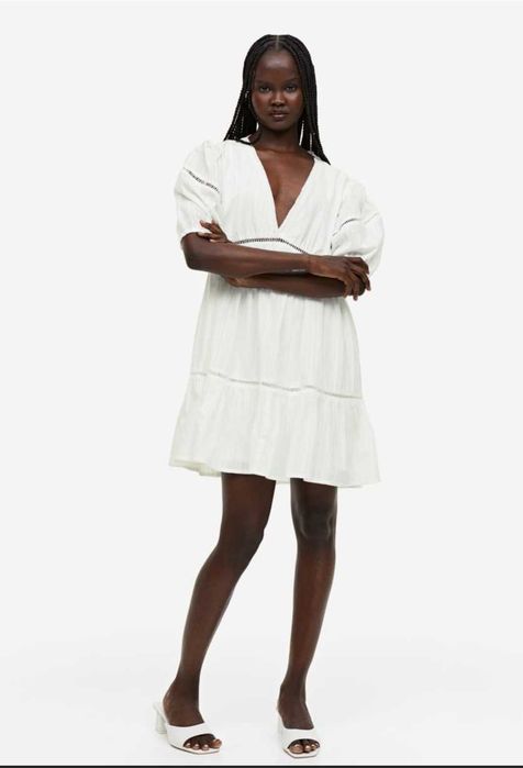 Новые летние платья H&M с кружевом, L(50/54) и /XL(54/58)