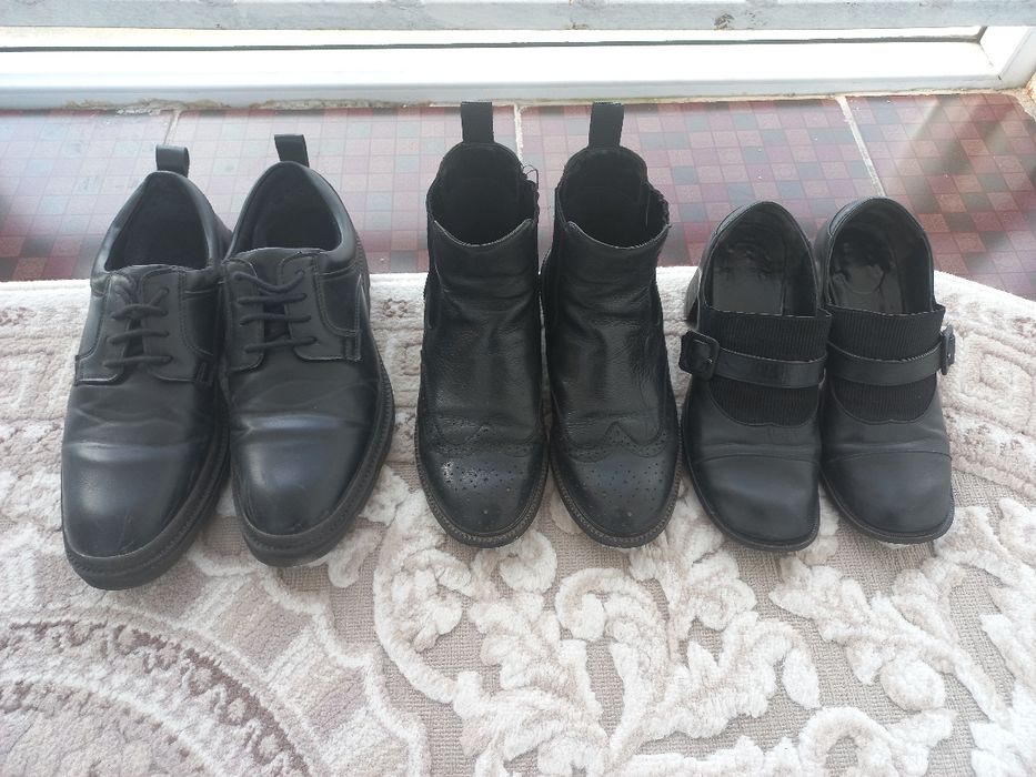 Кожанная обувь женская