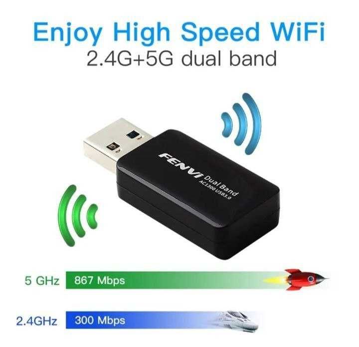 USB адаптер, WiFi 5 GHz, Bluetooth 5.0, звук,VGA,LAN,hub, хаб,