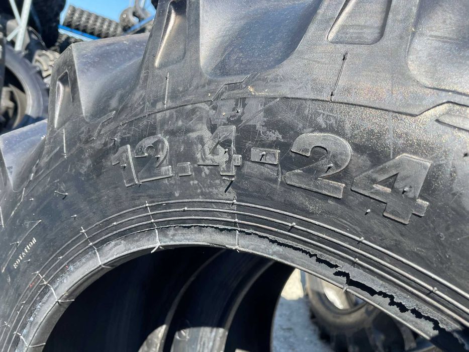 Anvelope noi 12.4-24 Cauciucuri agricole de tractor cu 12PLY