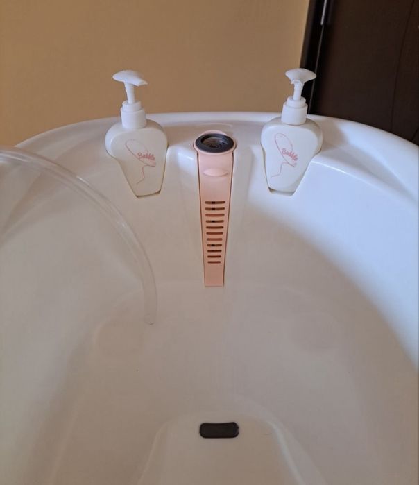 Детска вана със стойка Cangaroo Bubble розова