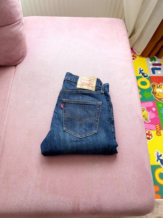 Blug Gros Iarna Jeans Levi Strauss Original Dama XS S M - 27 28 x32 34