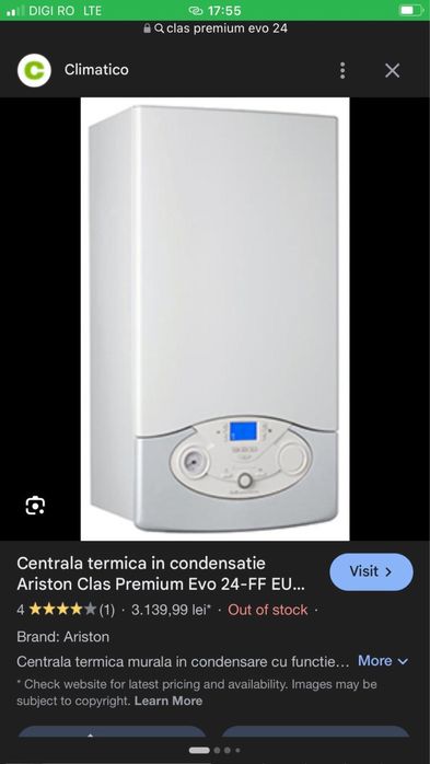 Centrala pt piese ariston premiu evo
