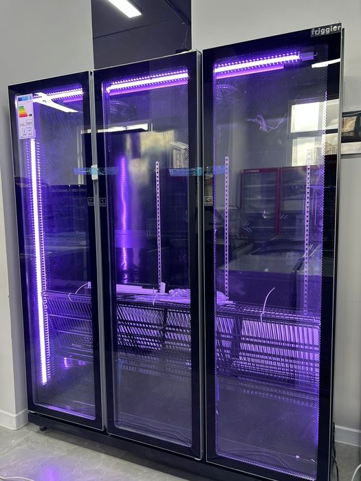 Витрины под напитки и молочку