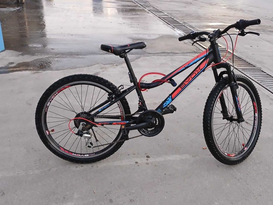 Велосипед Biox с амартисьори 24"