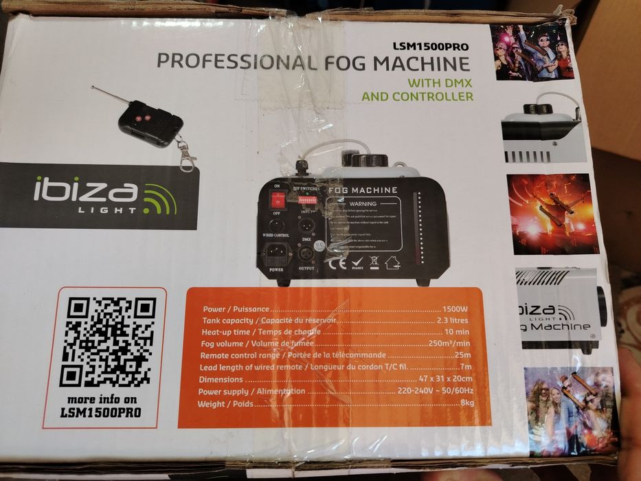 Ibiza Masina profesionala de fum
