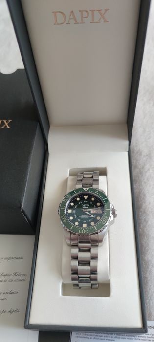 Dapix Hebros Automatic Professional Diver 300 m supapa heliu