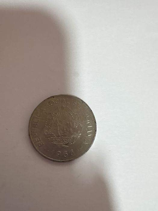 Moneda 1 leu din 1966