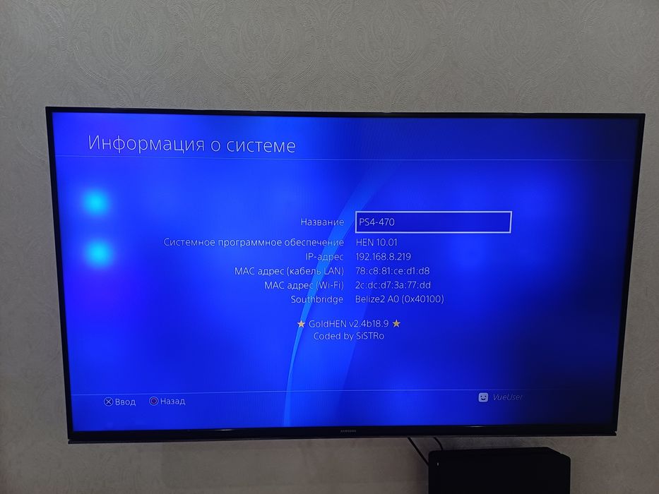 Playstation 4 Slim 10.01 GoldHEN 1TB