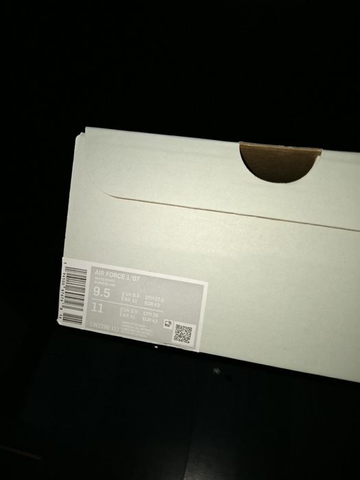 Nike Air Force 1 43 Low AF1 '07 Albi Triple White