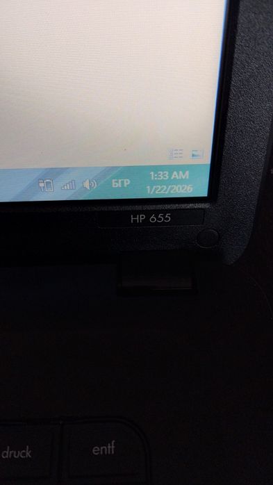Лаптоп hp 655 неразличим от нов