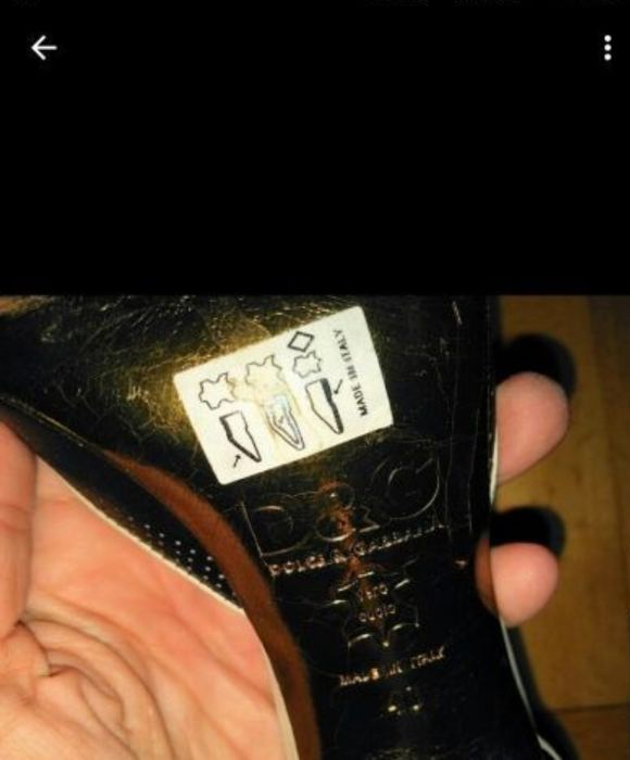 VERSACE COLLECTION + D&G + MARC JACOBS Oригинални кожени обувки