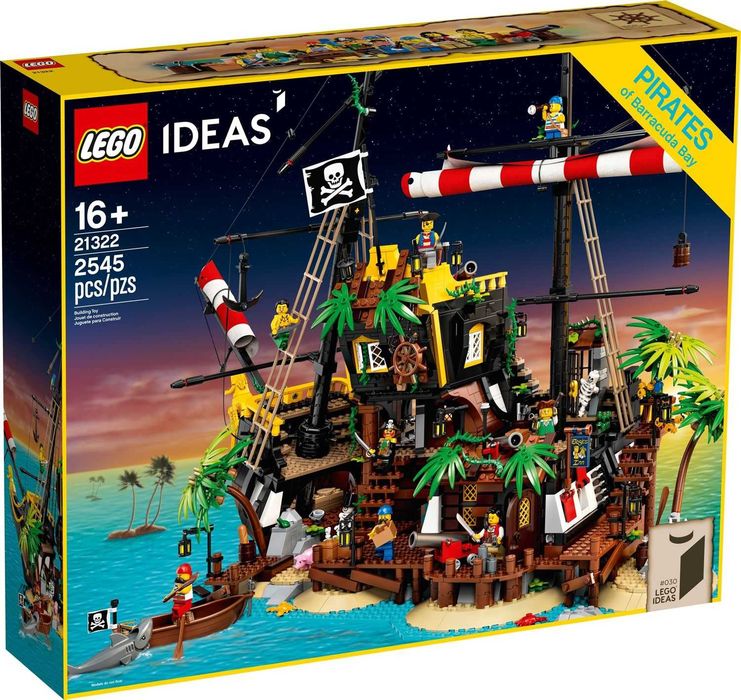 НОВО Lego Ideas - Пирати от залива Баракуда (21322) от 2020 г.