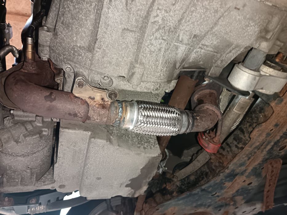 Sudura racord flexibil dpf catalizator evacuare finala sport tips etc