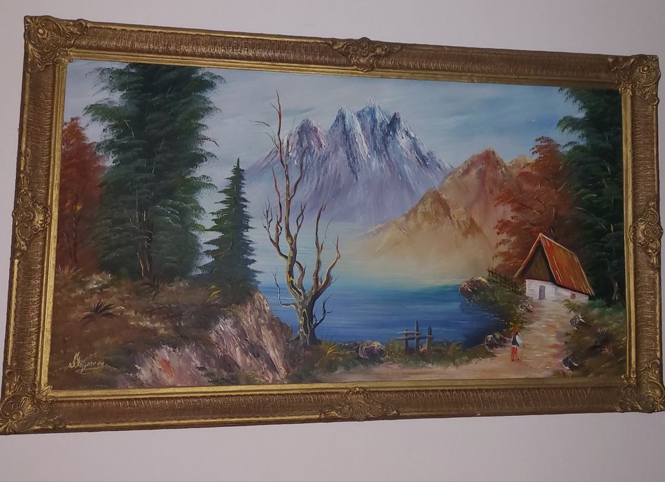 Vând tablou pictat în ulei