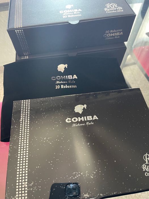 Cutie completă Cohiba Robusto Reserva – 20 trabucuri, ediție rară