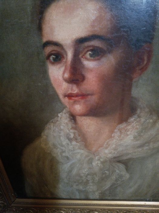 Tablou ulei vechi antic